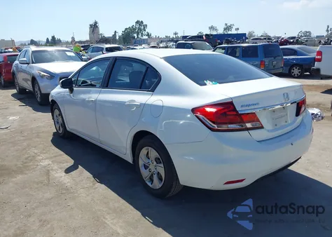 2014 Honda Civic Lx z USA, uszkodzony, nr VIN 19XFB2F56EE215822